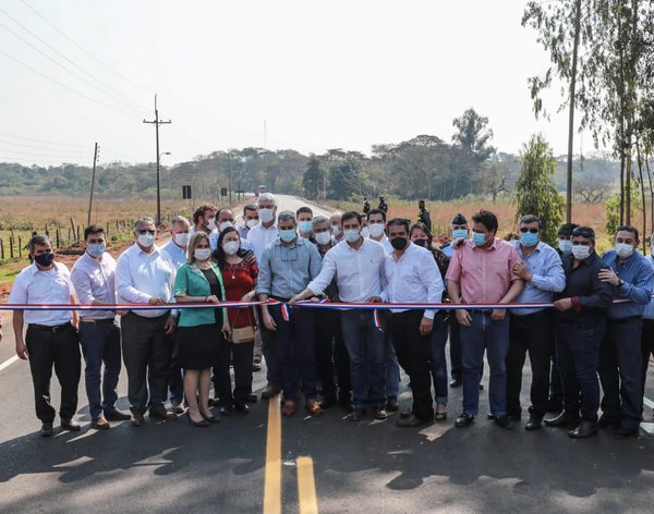 Caaguazú; Celebran inauguración de la “Ruta de la Caña”, que se concreta después de 35 años de espera