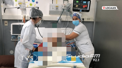UTI PEDIÁTRICA YA ESTÁ OCUPADA POR DOS PACIENTES