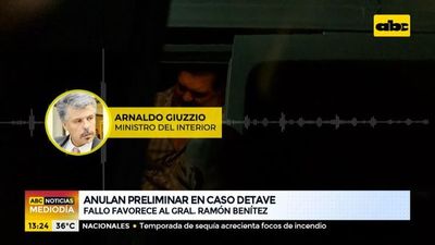 Anulan preliminar en caso Detave - ABC Noticias - ABC Color