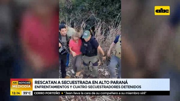 El rescate de la brasileña secuestrada en Alto Paraná - ABC Noticias - ABC Color