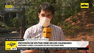 Vacunación: “Nosotros aclaramos que era muy delicado hablar de Sputnik Light en nuestro país”, afirma Sequera - A La Gran 7-30 - ABC Color