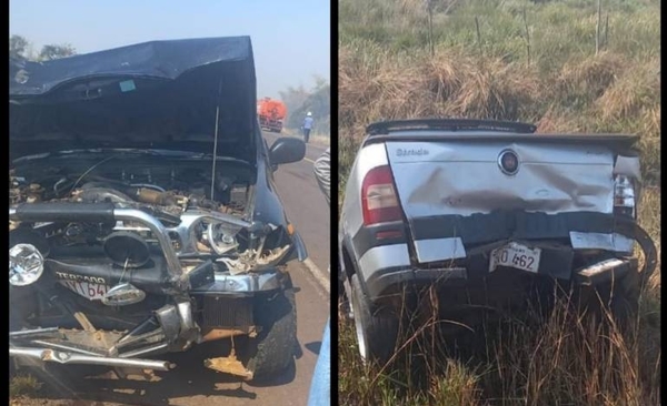 Diario HOY | Humareda causa accidente de tránsito en San Pedro del Paraná