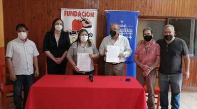 CONVENIO DE COOPERACIÓN ENTRE LA UNIVERSIDAD CATÓLICA Y LA FUNDACIÓN SAGRADO CORAZÓN