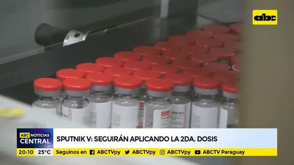 La Sputnik light ya se aplicó en Paraguay - ABC Noticias - ABC Color