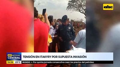 Tensión en Itakyry por supuesta invasión - ABC Noticias - ABC Color