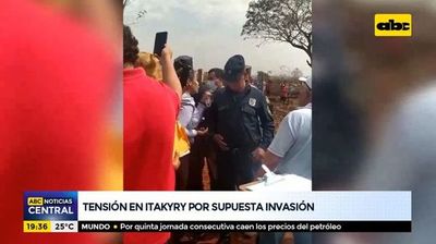 Tensión en Itakyry por supuesta invasión - ABC Noticias - ABC Color