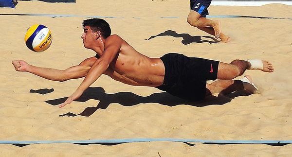 Clasificatorio mundial U21 de vóley de playa en el COP - Polideportivo - ABC Color