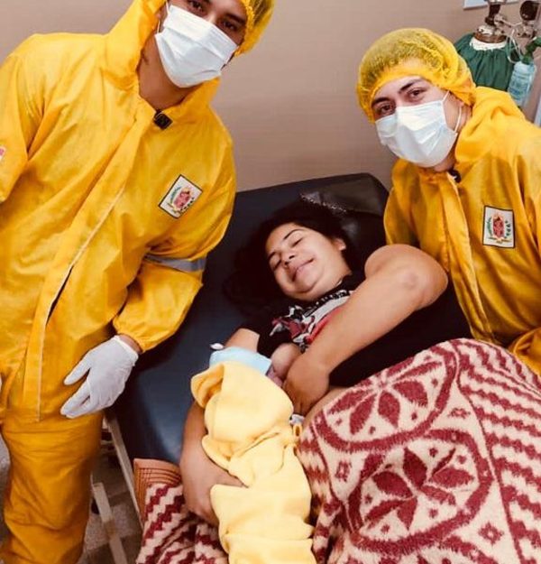Beba nace en una ambulancia del Cuerpo de Bomberos Voluntarios de Minga Guazú – Diario TNPRESS