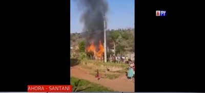 Discutió con su pareja y ella le prendió fuego a la casa | Noticias Paraguay