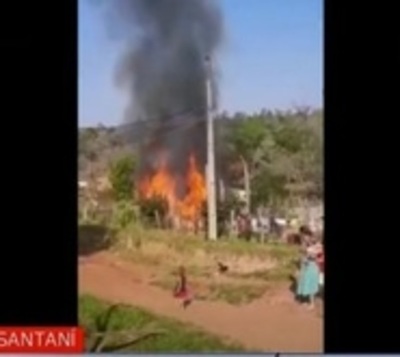 Incendió su casa tras discutir con su pareja - Paraguay.com