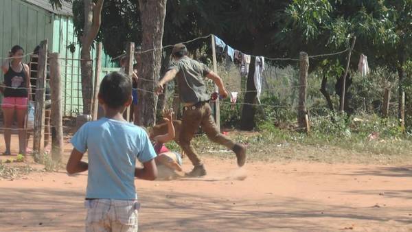 Joven que agredió a su pareja en la vía pública quedó detenido