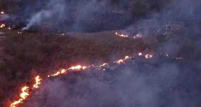 A LA OLA DE CALOR SE SUMAN LOS FOCO DE INCENDIO - La Voz del Norte