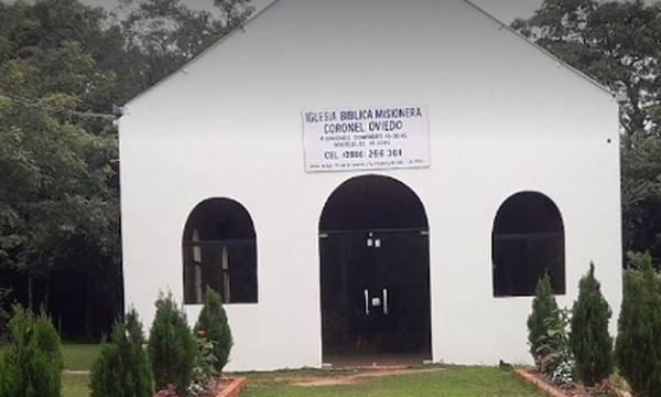 Coronel Oviedo: Por tercera vez roban iglesia evangélica en menos de una semana - OviedoPress