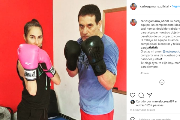 El Colorado Gamarra se prepara para debutar en la jaula de las MMA