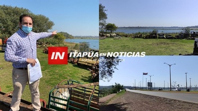 INTENDENTE DE ENCARNACIÓN IMPULSA LA CULMINACIÓN DE LA COSTANERA BOLIK