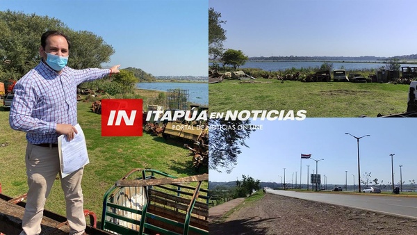 INTENDENTE DE ENCARNACIÓN IMPULSA LA CULMINACIÓN DE LA COSTANERA BOLIK