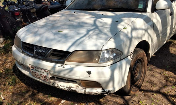 Recuperan vehículo hurtado en Coronel Oviedo - OviedoPress