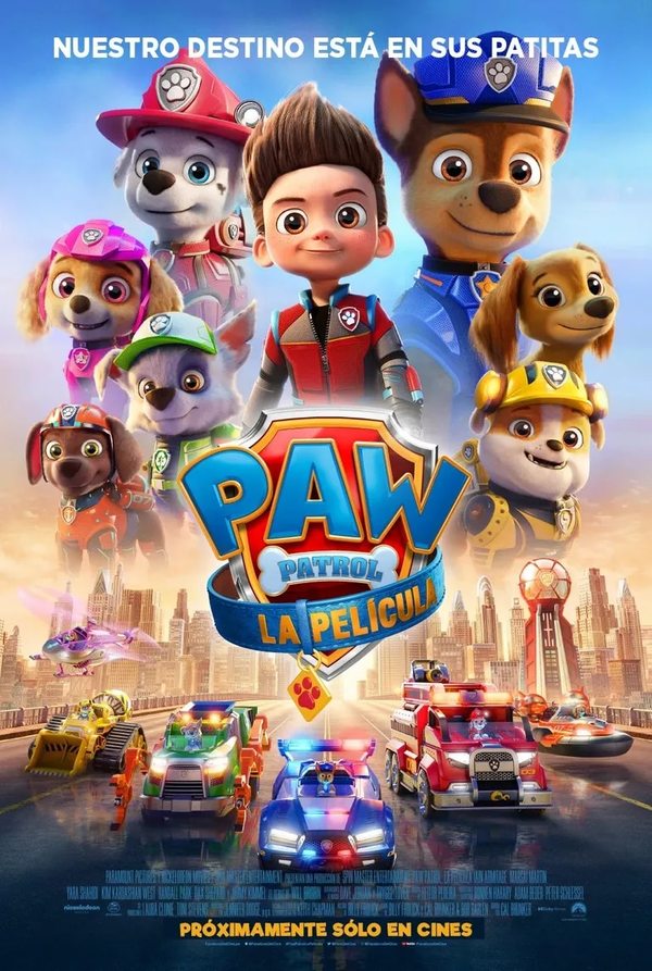 PAW Patrol: La película (2D) - Cine y TV - ABC Color
