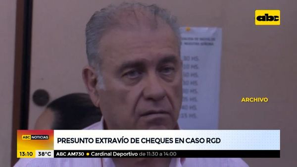 Presunto extravío de cheques en el caso Ramón González Daher - ABC Noticias - ABC Color