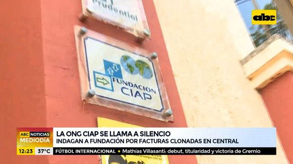 Facturas clonadas: ONG CIAP se llama a silencio - ABC Noticias - ABC Color