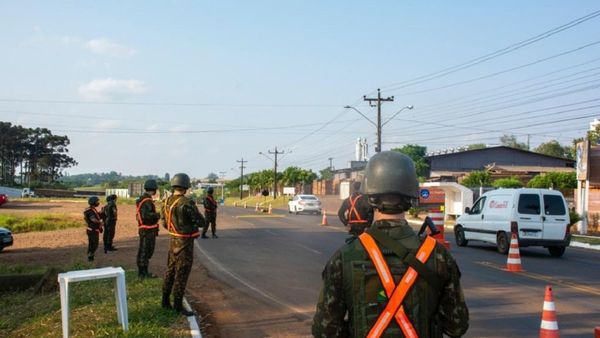 Brasil militariza la frontera para combatir hechos ilícitos