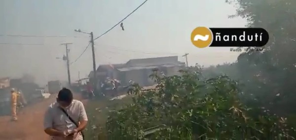 SEN asistirá a familias afectadas por incendio en el barrio Santa Ana | Ñanduti