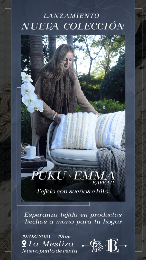“Puku x Emma Barrail” lanzamiento de Colección II 2021 | Ñanduti