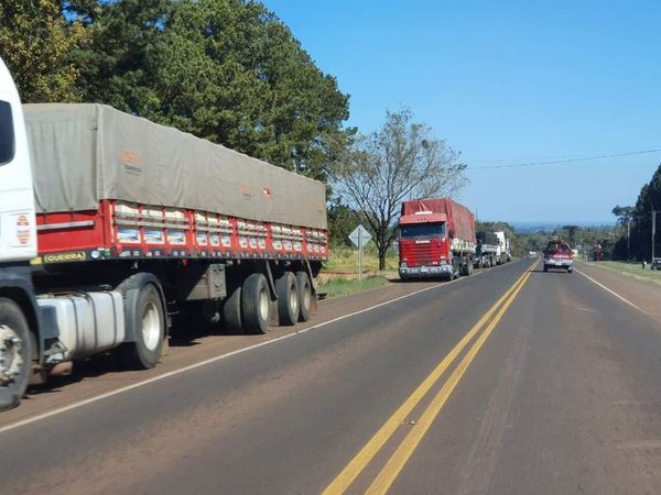 Los 4 ítems que lograron el levantamiento del paro de camioneros - Nacionales - ABC Color