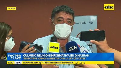 Culminó reunión informativa en Dinatrán - ABC Noticias - ABC Color