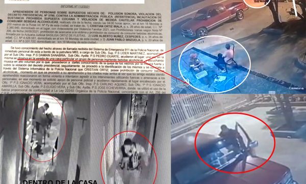 Video de seguridad evidencia que policías de la comisaría 8ª asaltaron residencia y habrían robado G. 80 millones y joyas – Diario TNPRESS