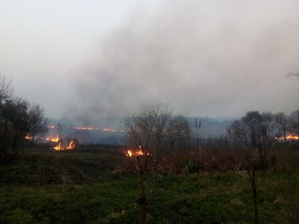 Incendio arrasó comunidad indígena en Alto Vera - Nacionales - ABC Color