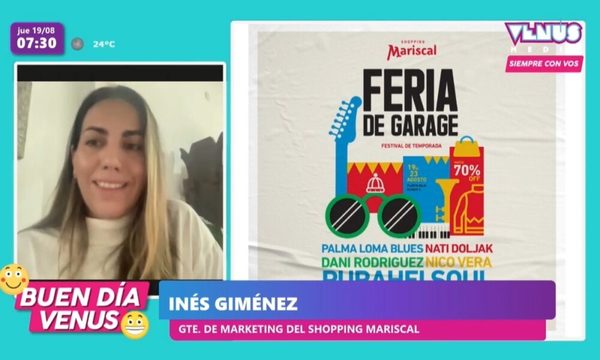 Feria de Garage: descuentos de temporada al ritmo de buena música