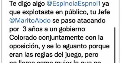 La Nación / Refrescan memoria a “Mauri”: Ataques de su jefe con opositores