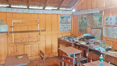 Denuncian  el estado vergonzoso de una escuela de Santaní