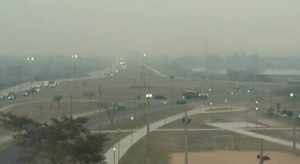 Intensa humareda cubre Central volviendo insalubre el ambiente | Noticias Paraguay