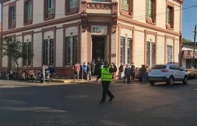 Villarrica: frustran plan de asalto al Banco Nacional de Fomento