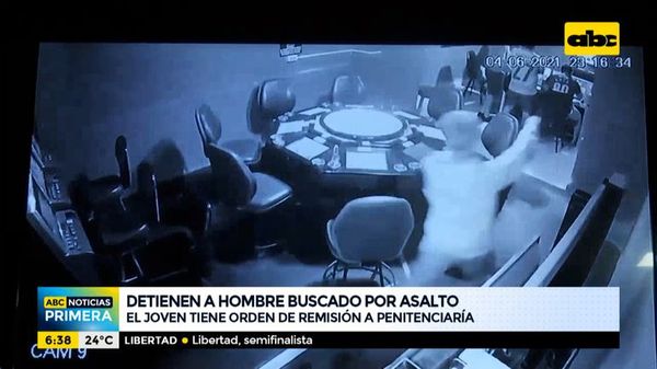 Detienen a un joven buscado por asalto - ABC Noticias - ABC Color