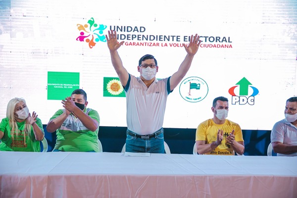Nueve partidos y movimientos políticos se unen en apoyo a Rojas Borja