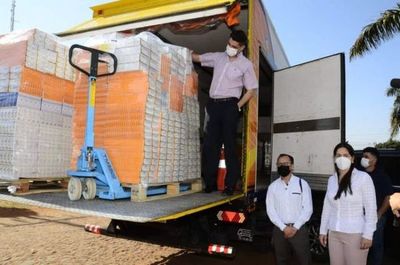 Llegó una camionada de medicamentos comprados por la Gobernación de Amambay