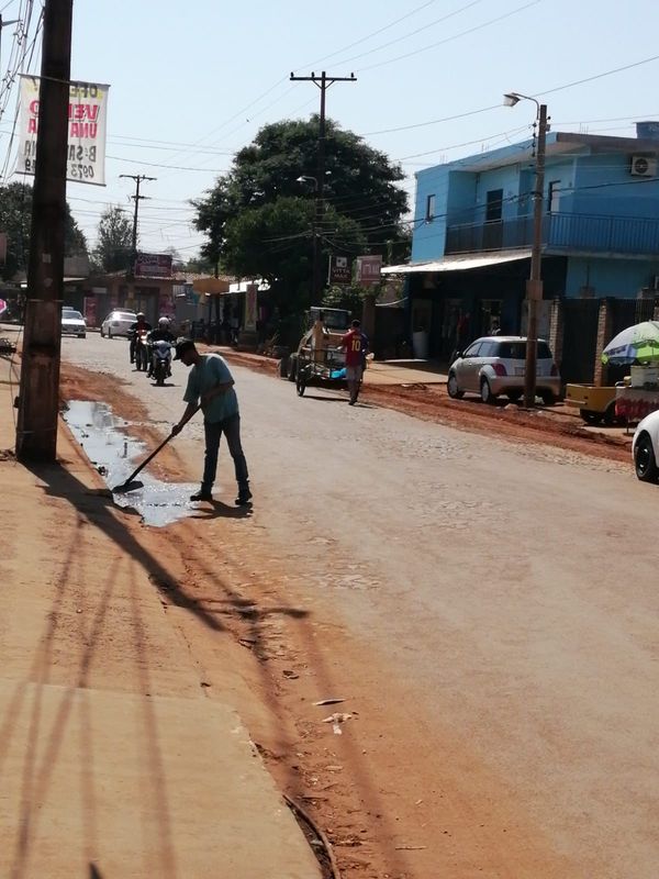 Tras reclamos, pavimentan la avenida Amambay de Santa Ana - La Clave