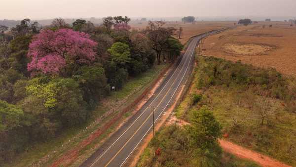 Inauguran pavimentación asfáltica de 31,7 km que mejora conexión en Canindeyú | .::Agencia IP::.