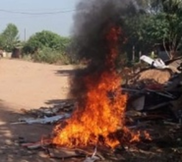 INE reporta que 600.000 hogares queman basura en Paraguay - Paraguay.com