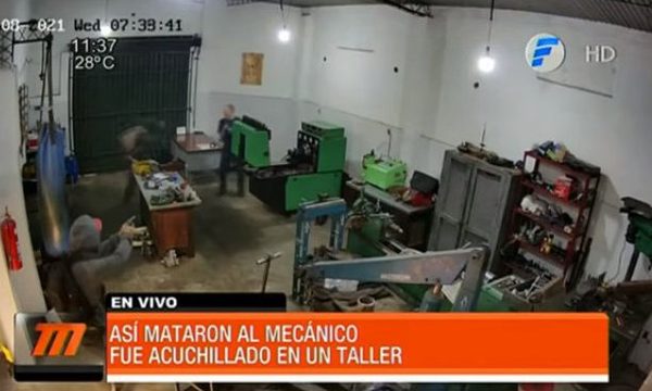 Así mataron al mecánico en San Lorenzo | Telefuturo