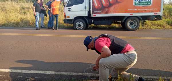 ASALTAN UN CAMIÓN REPARTIDOR DE EMBUTIDOS EN SAN PEDRO DEL PNÁ