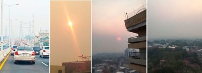 Humo: Directora de Calidad del Aire del Mades dice que estamos “un poquito fuera de rango” - Nacionales - ABC Color
