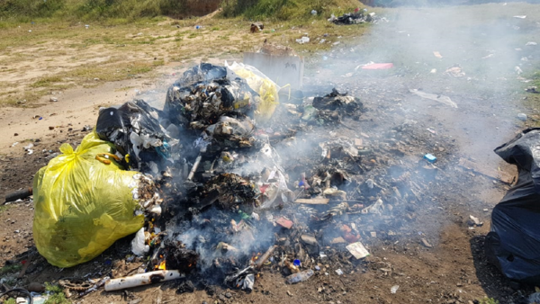 600 mil hogares paraguayos queman su basura