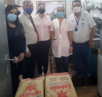 Aduanas donó tomates y azúcar al Correccional de Menores, Hospital Regional y a una congregación religiosa