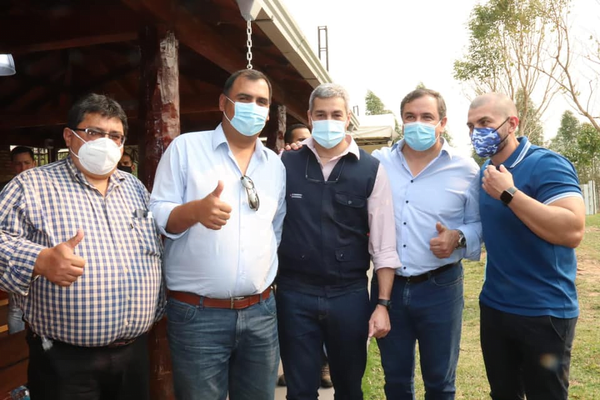 Gobernador de Caazapá acompañó Jornada de Gobierno de Mario Abdo en Canindeyú - Noticiero Paraguay