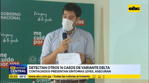 Detectaron otras 14 casos de variante delta - ABC Noticias - ABC Color