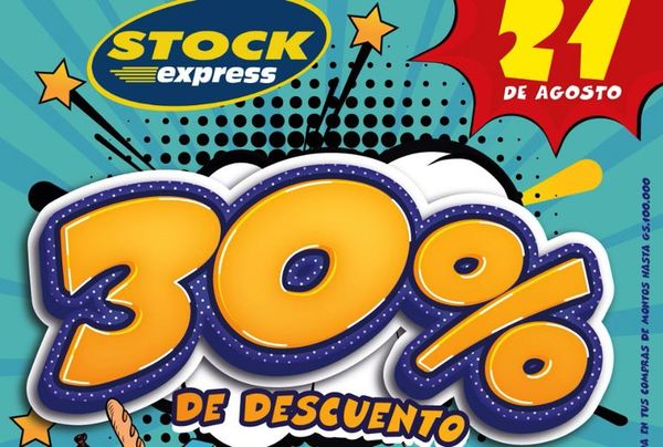 30% de descuento en Stock Express - Empresariales - ABC Color